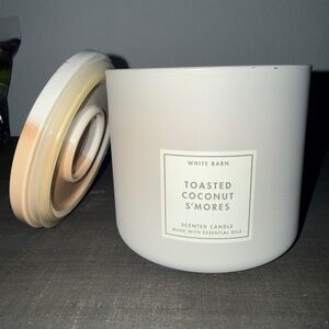TOASTED COCONUT S'MORES 3-Wick Candle Bath and Body Works BBW NWT